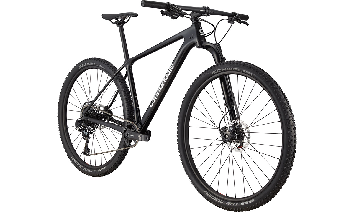Фотография Велосипед Cannondale F-SI Carbon 4 29" 2021, размер XL, Черно-серый